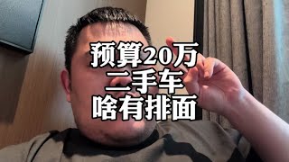 预算20万，干啥二手车，有排面？#奔驰E级 #宝马5系 #奥迪A6L