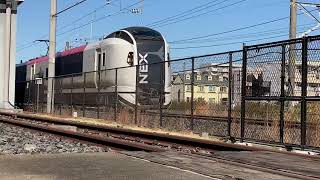 E259系クラNe001編成が鉄道博物館前を通過する動画（OM構内試運転）