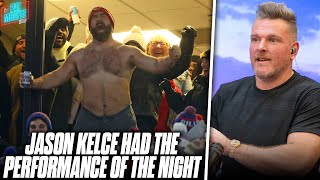 Jason Kelce Might Have Had The Best Performance At Chiefs vs Bills | Pat McAfee Reacts