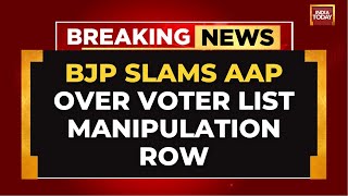 BJP Slams AAP Over Voter List Controversy: Sanjay Singh's Wife at Centre of Dispute