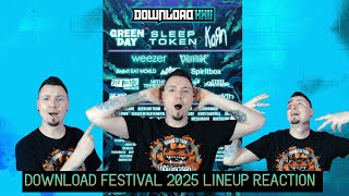 Download Festival 2025 Lineup Reaction