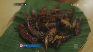 Uniknya Rasa Belalang dan Jangkrik Gathot Tiwul Yu Tum - OK FOOD Episode 57