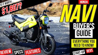 New Honda NAVi Review: Specs & Features | Is this $1,807 Automatic Motorcycle / Scooter a Bargain?