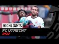 Highlights FC Utrecht - PSV