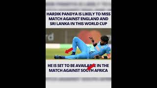 BAD NEWS FOR FANS#cricket#warner#iccworldcup2023#viratkohli#rohitsharma#ausvsned#cwc23#hardikpandya