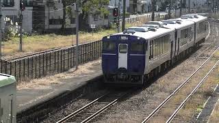 【フリー動画】日本酒列車「越乃Shu*Kura（こしのシュクラ）」が十日町駅で縦列駐車