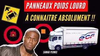 PANNEAUX POIDS LOURD