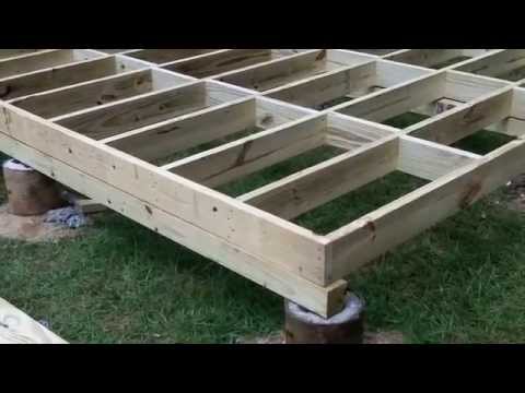 How To Build A Shed Floor How To Build A Shed Floor