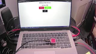 M5Stack Atom Matrix Local Web Server Control