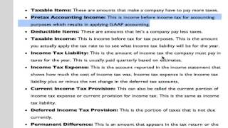 Interperiod Tax Allocation Basics