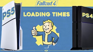 PS5 Fallout 4 Loading Times Playstation 5 vs Playstation 4