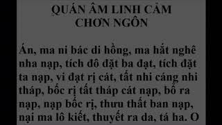 10 Biến Quán Âm Linh Cảm Chân Ngôn