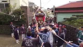 平成27年 秦野市 今泉神社 例大祭 本社神輿渡御。