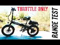 Lectric XP 3.0 Throttle Only Range Test: Long Range Edition