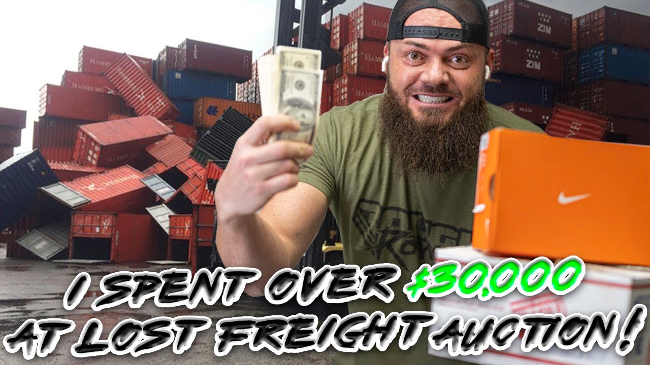 I Spent Over $30,000 At A Lost Freight Auction And It Paid Off BIG TIME!