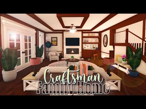 Comfortable Craftsman Family Home 2 Story Roblox Bloxburg