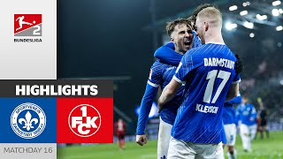 Big Win At Home! | SV Darmstadt 98 - 1. FC Kaiserslautern 5-1 | Highlights | MD 16 - Bundesliga 2