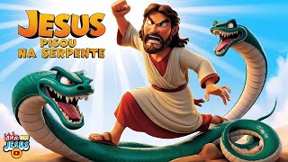 Jesus Pisou Na Serpente  |  Música Gospel Infantil  |  3 Músicas/Vídeos Animados