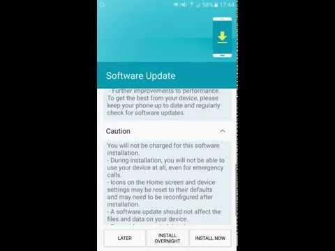 Parche de seguridad de actualización de software del Samsung Galaxy S7 edge de junio