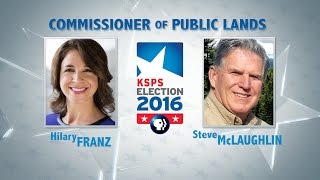 WA Commissioner of Public Lands Debate