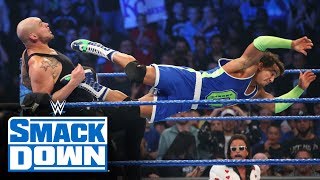 Roman Reigns, Ali & Shorty G vs. King Corbin, Shinsuke Nakamura & Cesaro: SmackDown, Oct. 25, 2019