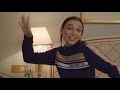 emma chamberlain gets ready for the louis vuitton show vogue