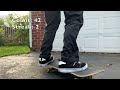 101 kickflips in $25 airwalk shoes from walmart unboxing demo and review