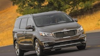 2016 Kia Sedona Start Up, Road Test, and Review 3.3 L V6