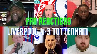 Fan Reactions Liverpool 4-3 Tottenham | Fan Reactions