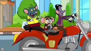 Rat A Tat - Bike Rider Mice Brothers - Funny Animated Cartoon Shows For Kids Chotoonz TV