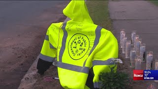 Town honors Enfield worker killed in lawnmower crash