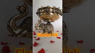 #urli #brass #elephant #homedecor #trending #gift #giftideas #maghamasam #diya #diwali #ytshorts