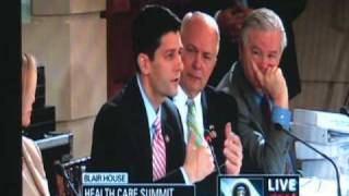 Paul Ryan grills President Obama at Health Care Summit