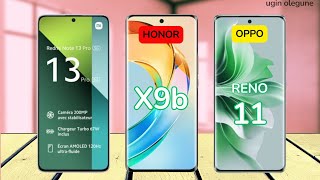 Redmi Note 13 Pro vs Honor X9b vs Oppo Reno 11