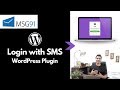 Login with Otp WordPress Plugin | MSG91 | Login with OTP in PHP | WordPress Login with SMS | 2FA