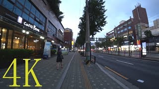 [ 4K ] Korea,  A walk from Cheongnyangni Station to Hoegi Station , 청량리역에서 회기역까지 산책