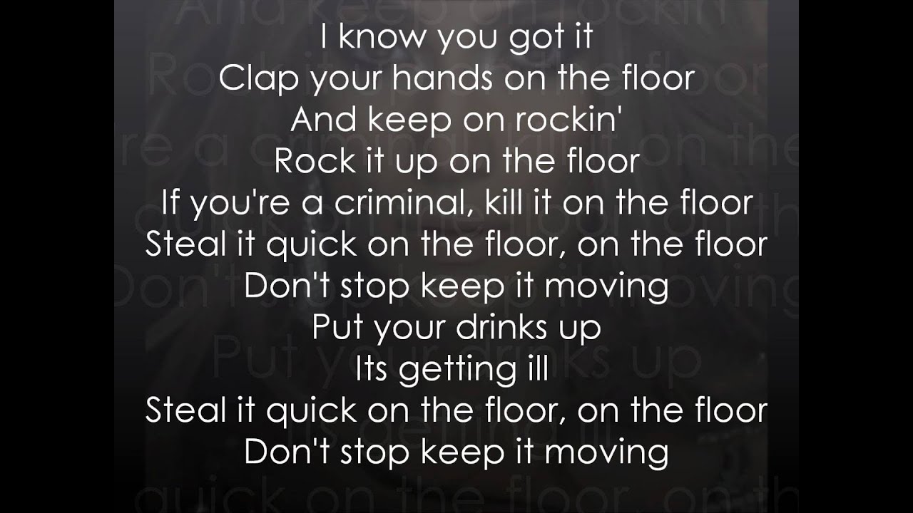 Jennifer Lopez - On The Floor Lyrics - YouTube