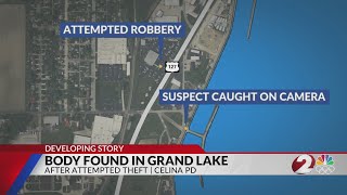 Body found in Grand Lake after attempted theft in Celina