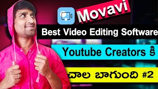 Movavi Best Video Editor 2021 | Professional Video Editing Software | Learn Video Editing in Telugu