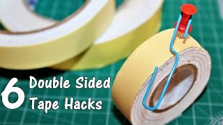 6 Awesome Double Sided Tape Life Hacks