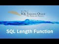 SQL Length Function - SQL Training Online - Quick Tips Ep 18