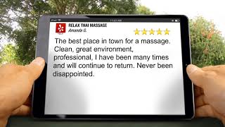 Massage Hemet Relax Thai Massage Hemet: Thai, Deep Tissue, Full Body Massage Therapy