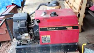 Lincoln Ranger 8 Electric Welder with Kohler Engine - 3019 - Powering On