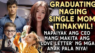 GRADUATING SINGLE MOM, ITINAKWIL!  NAPAIYAK ANG CEO NANG MAKITA ANG 'LOVE LETTER' NG MGA ANAK NIYA!