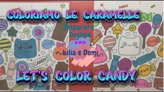 Imparare Inglese - Coloriamo le caramelle