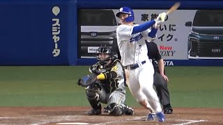 打撃好調な石川昂弥、4試合連続マルチヒットで打率.250到達！ (2022/04/14)