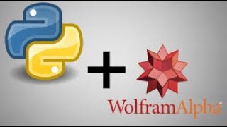 how to create python assistant using wolframAlpha