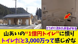 【衝撃】山あいの“1億円トイレ”に村民が憤り→村長：安いと思う【2chスレ】【5chスレ】【ゆっくり解説】