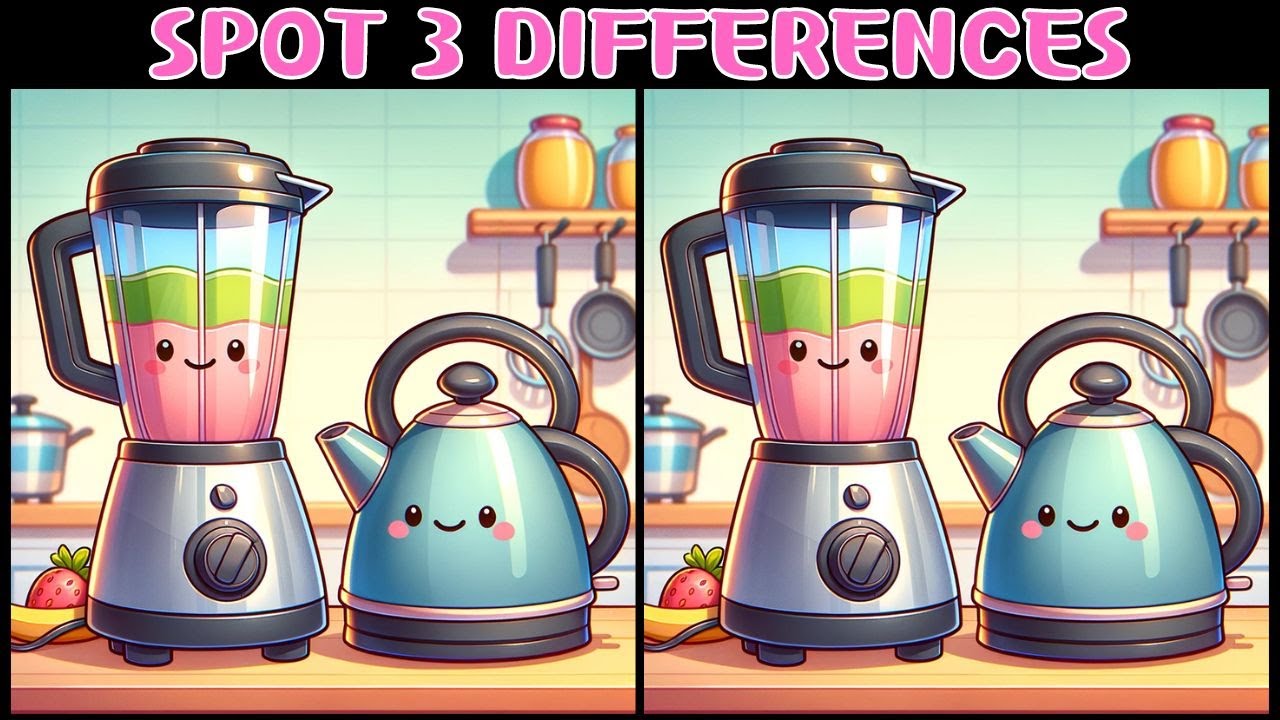 Spot The Difference Spot 3 Differences Find The Difference 47 Youtube
