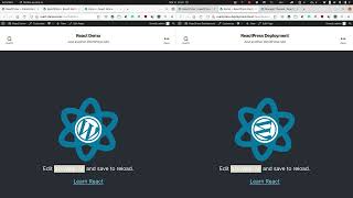 Deploy your React app with ReactPress